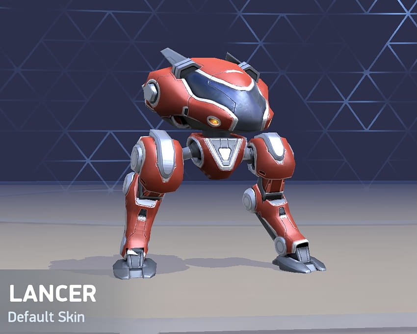 Lancer. Mech Arena: Robot Showdown HD wallpaper