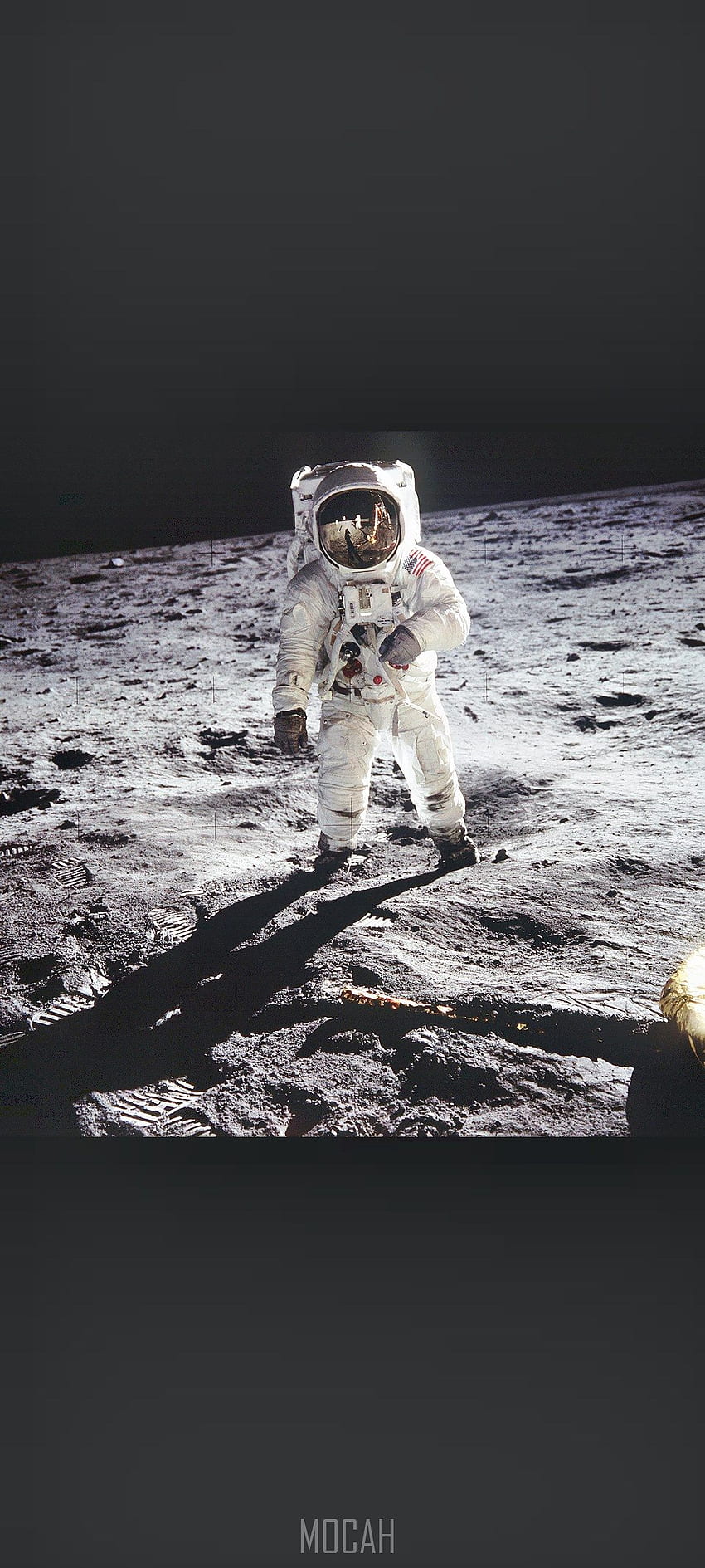 кацане на луната Аполо 11 НАСА Бъз Алдрин 1969, HTC U20 5G HD тапет за телефон