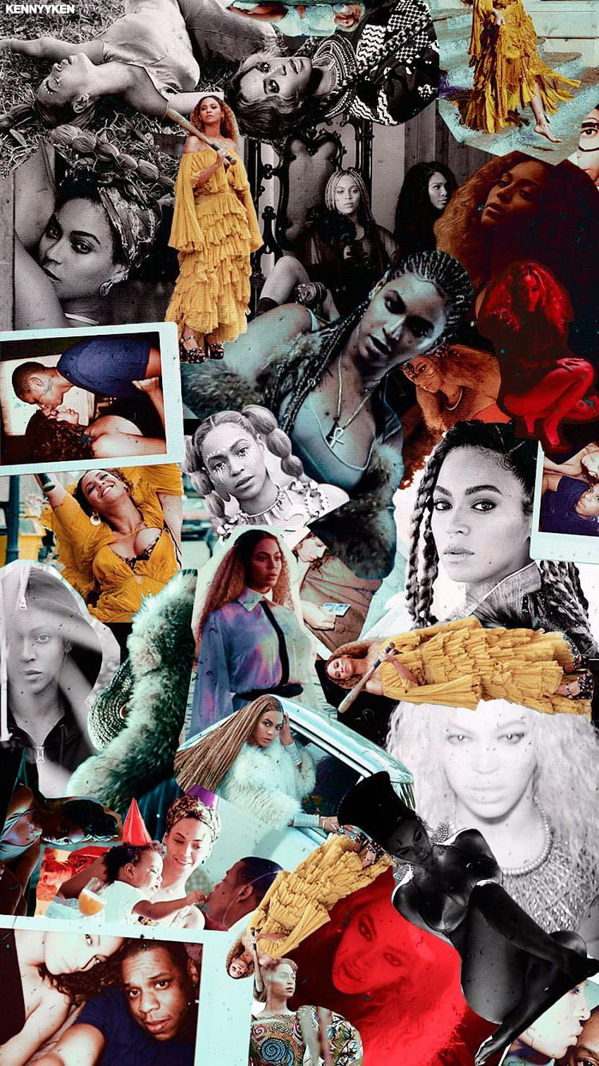 Limonata di Beyoncé, collage di Beyonce Sfondo del telefono HD