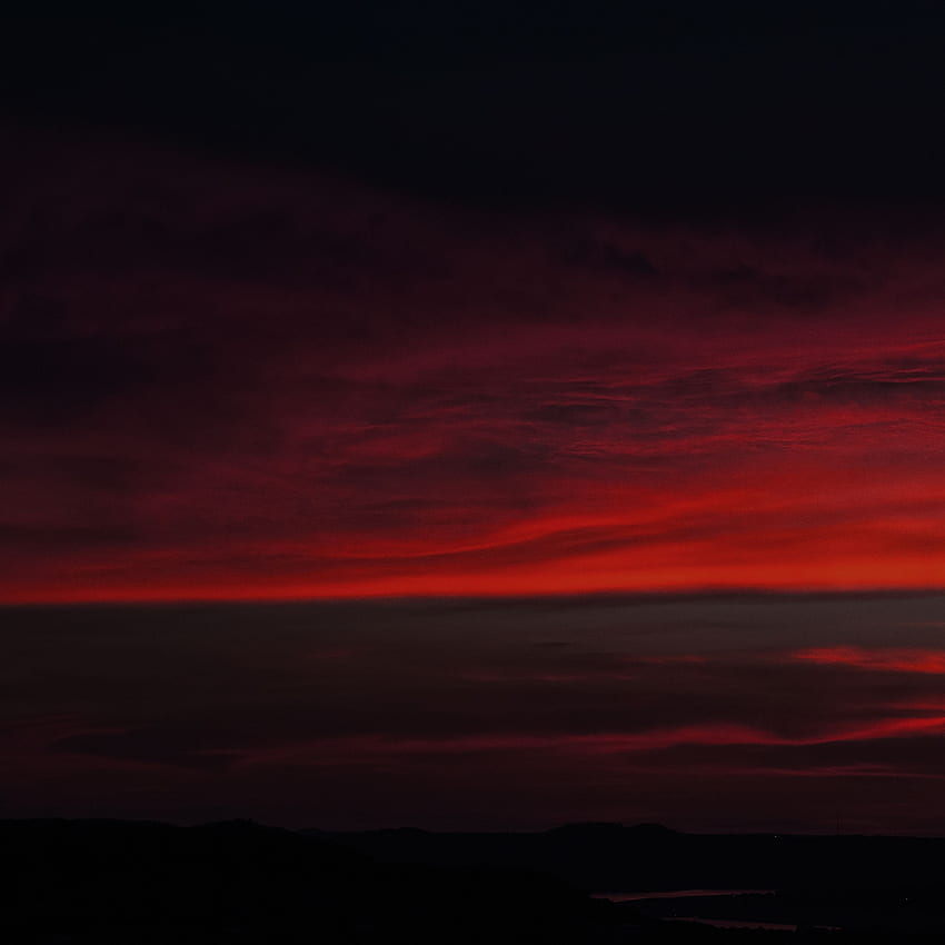 โลตัส แครอล ท้องฟ้าสีแดงกำลังตกลงมา เมฆธรรมชาติ วอลล์เปเปอร์โทรศัพท์ HD