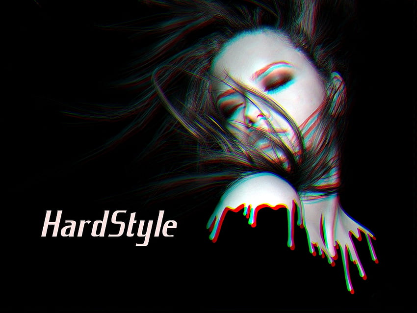 Hardstyle girl by Moonwalker1992, adriana lima, hardstyle, música, garota papel de parede HD