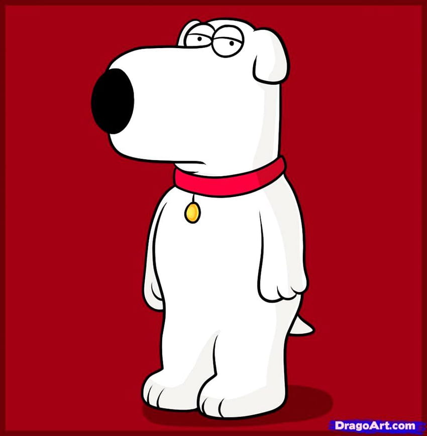 Dog Brian Griffin Family Guy Cartoon HD phone wallpaper | Pxfuel