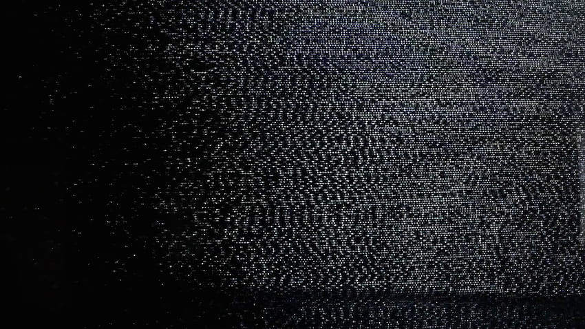 Tv noise pollution waves. Waves of static grainy noise from an old analog tv screen. Bad signal, weak reception, digital pollution. Real footage. HD wallpaper