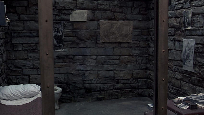 Silence of the Lambs - Removed Hannibal to give you his cell all to yourself :) : zoombackground HD wallpaper