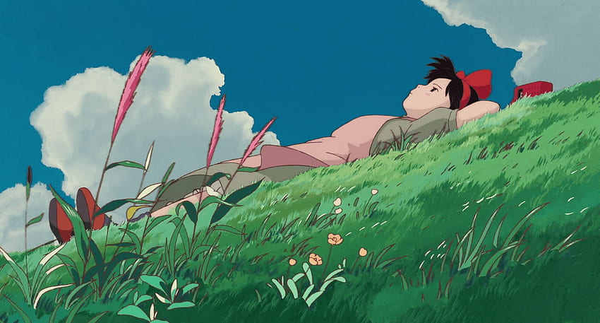 Servicio de entrega de Kiki brillante, servicio de entrega Studio Kiki Ghibli fondo de pantalla