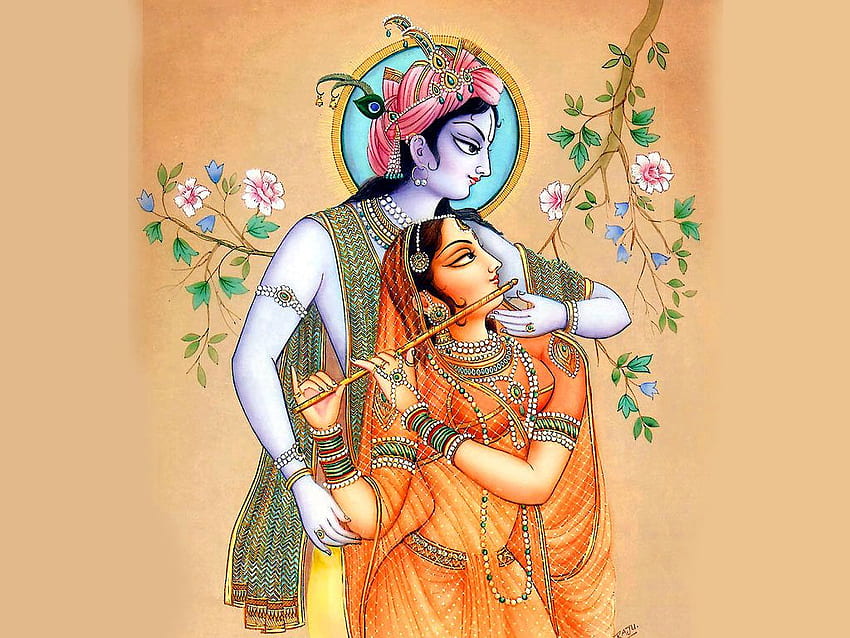 Radha Krishna. Pinturas de Radhe Krishna, arte de Radha Krishna fondo de pantalla