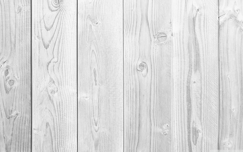 White Wooden Slats ❤ untuk Ultra TV, Black and White Woods Wallpaper HD