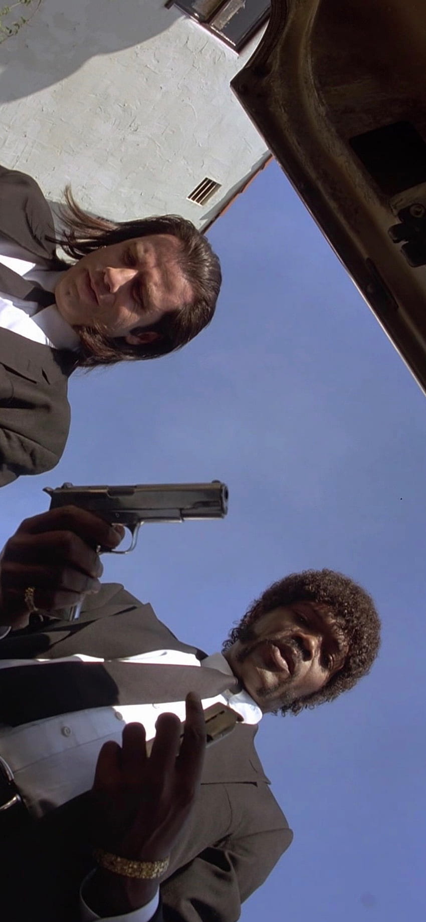Aquí hay un que hice para Pulp Fiction.: Tarantino, Pulp Fiction Phone fondo de pantalla del teléfono