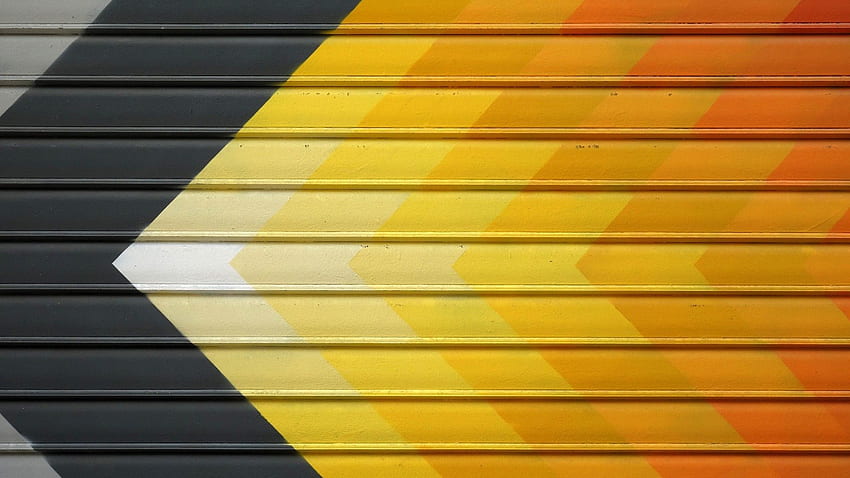 Arrows, Colored, Yellow, Paint, Texture HD wallpaper