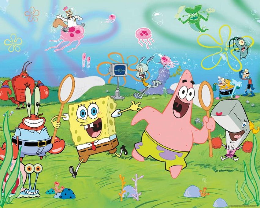 Spongebob Background, Spongebob PC HD wallpaper