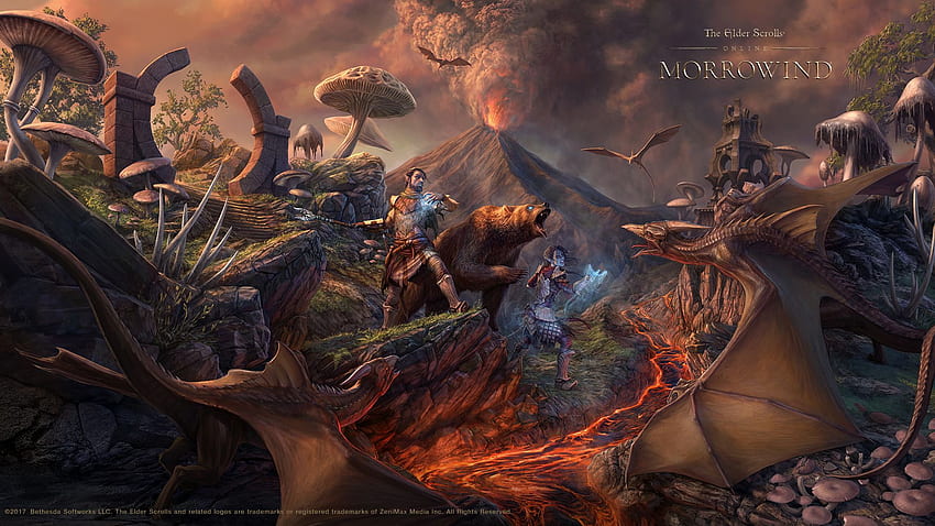 ESO: Morrowind Concept Artist Q&A and - The Elder Scrolls Online HD wallpaper