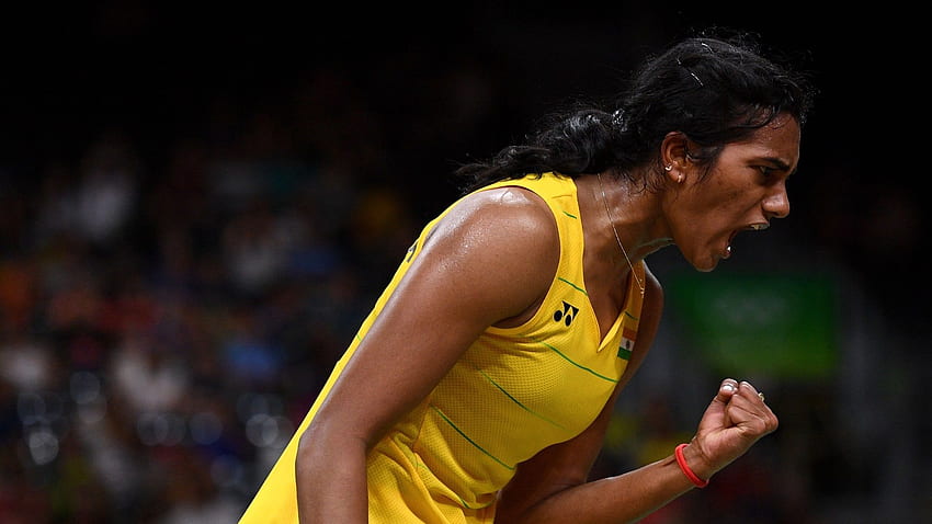Reliving PV Sindhu's silver medal performance at Rio 2016 HD wallpaper