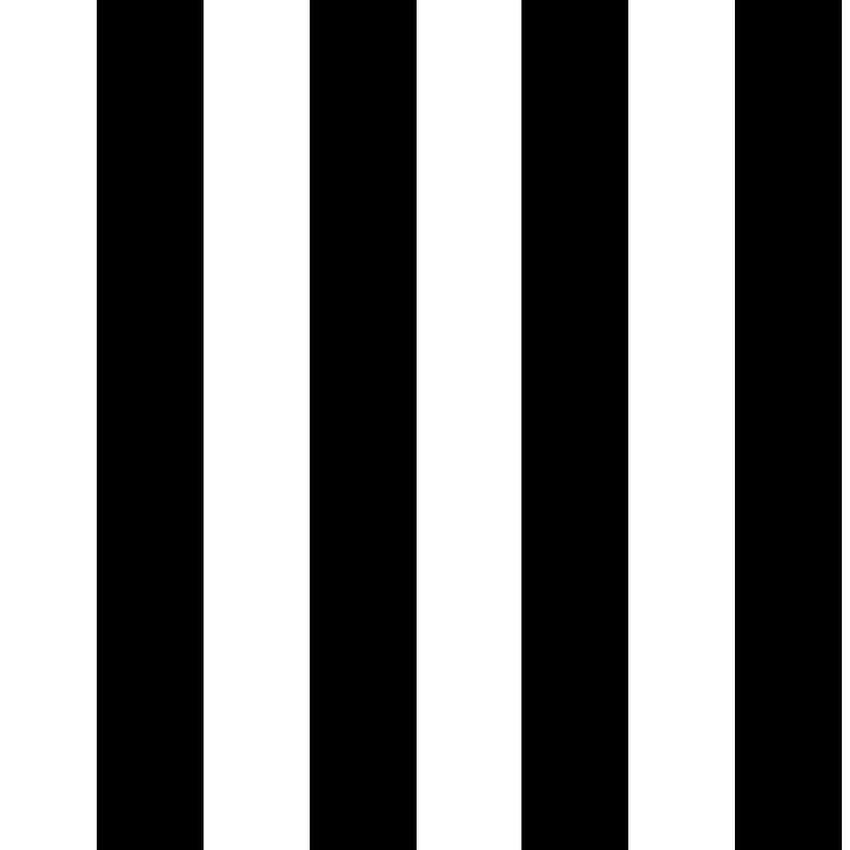 Черно-бяла хартия Graham & Brown Monochrome Stripe (покрива 56 кв. фута)-100099 - The Home Depot, наполовина черна, наполовина бяла HD тапет за телефон
