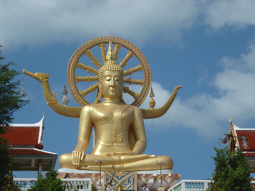 śmiejący się posąg Buddy, Wielki Budda Tapeta HD