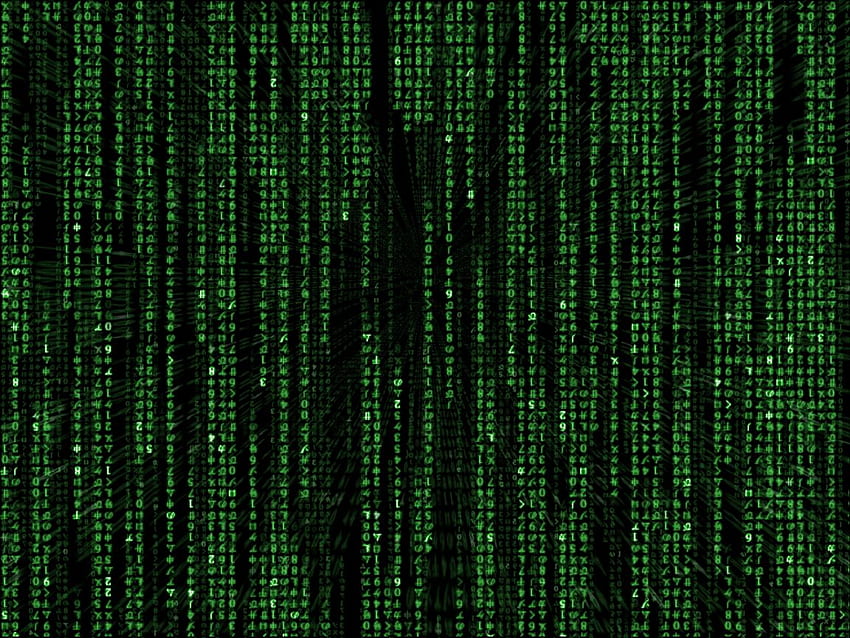 Binär, Matrix-Binärcode HD-Hintergrundbild