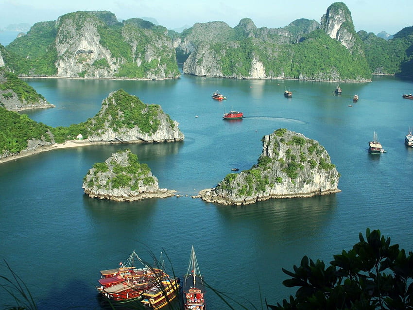 Ha Long Bay Vietnam 02, 빈하롱 HD 월페이퍼