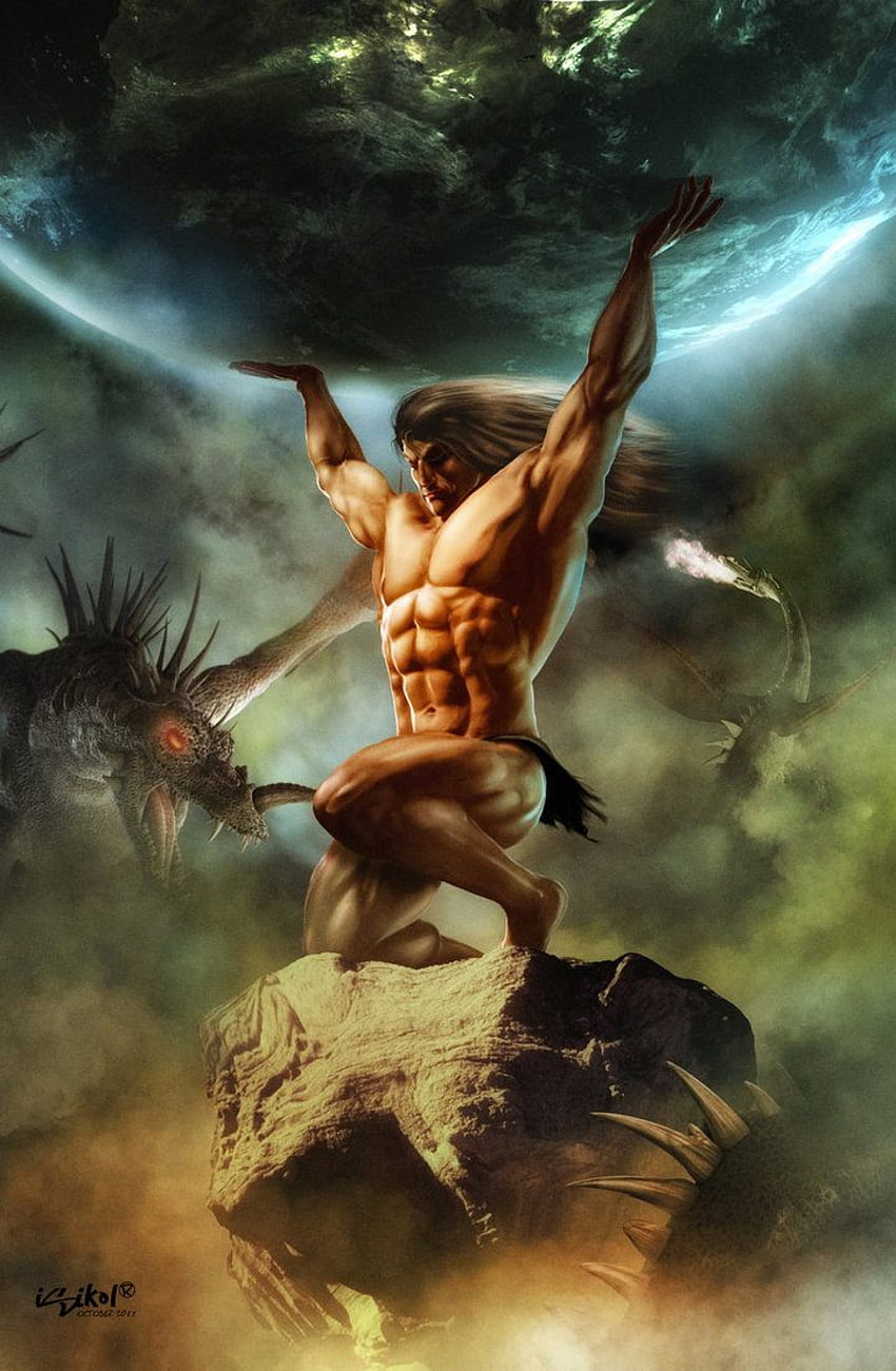 ATLAS - BORIS TRIBUTE. Greek and roman mythology, Mythology, Greek gods and goddesses, Atlas Titan HD phone wallpaper