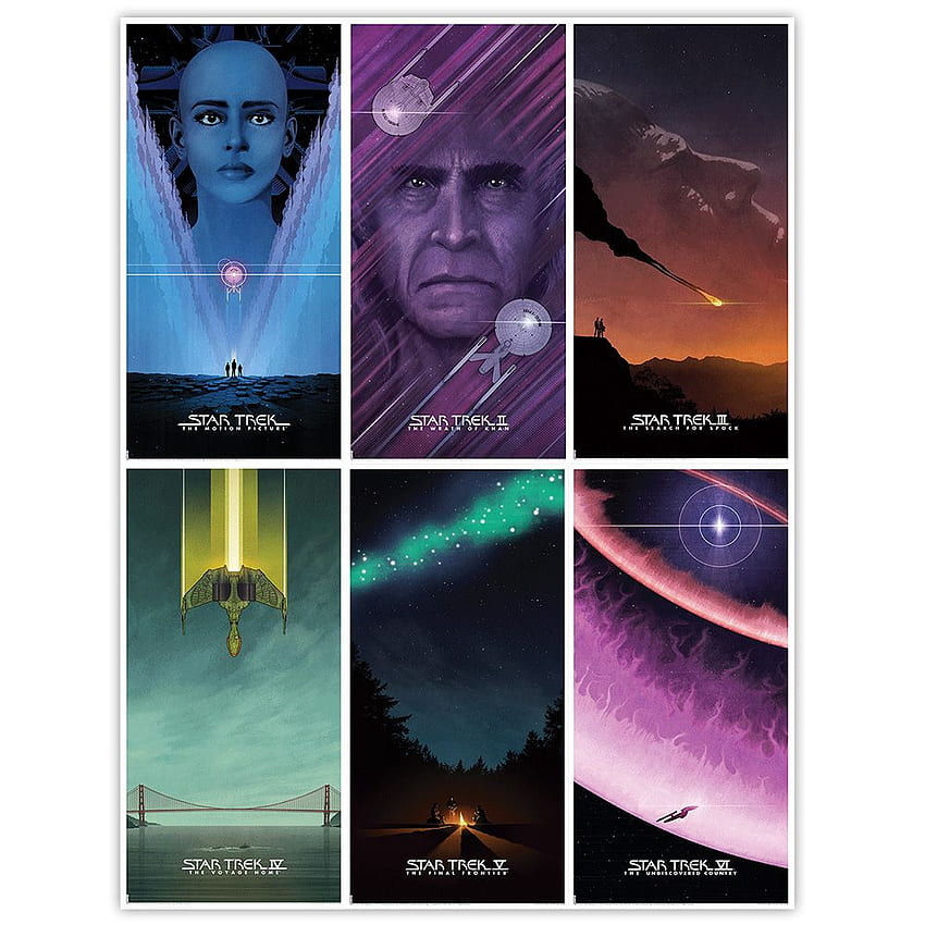 STAR TREK: TOS MOVIE POSTERS. · Out of stock HD phone wallpaper