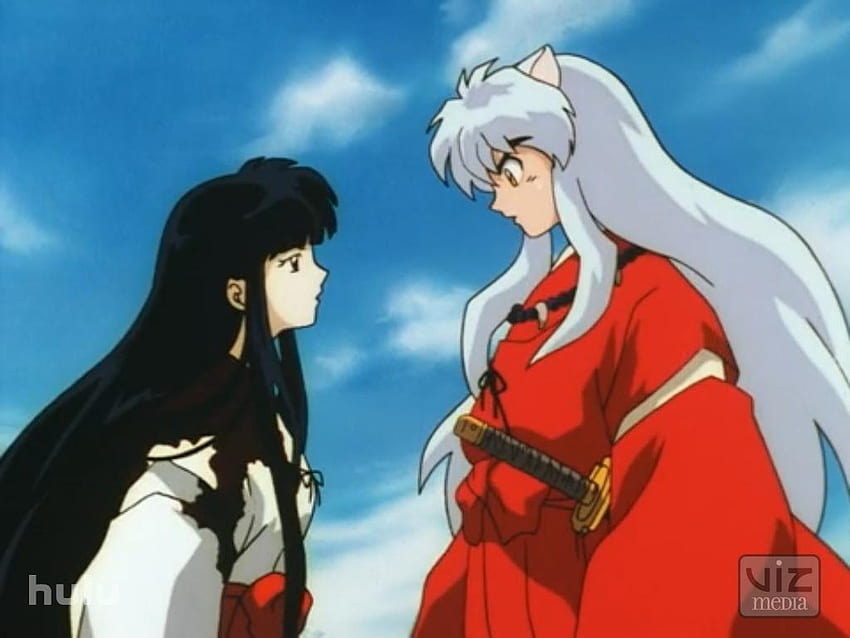 kikyo and kagome wallpaper