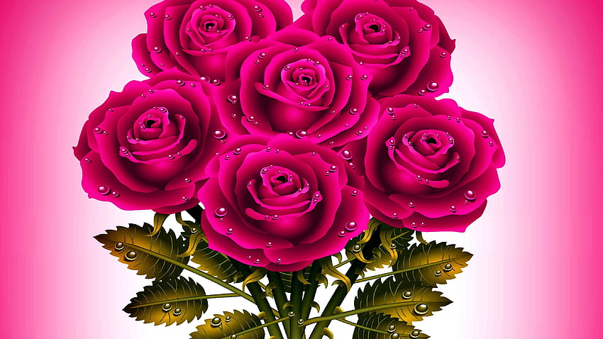 Abstract Background Fresh flower pink roses wallpaper love and  Valentines Day 2928558 Stock Photo at Vecteezy