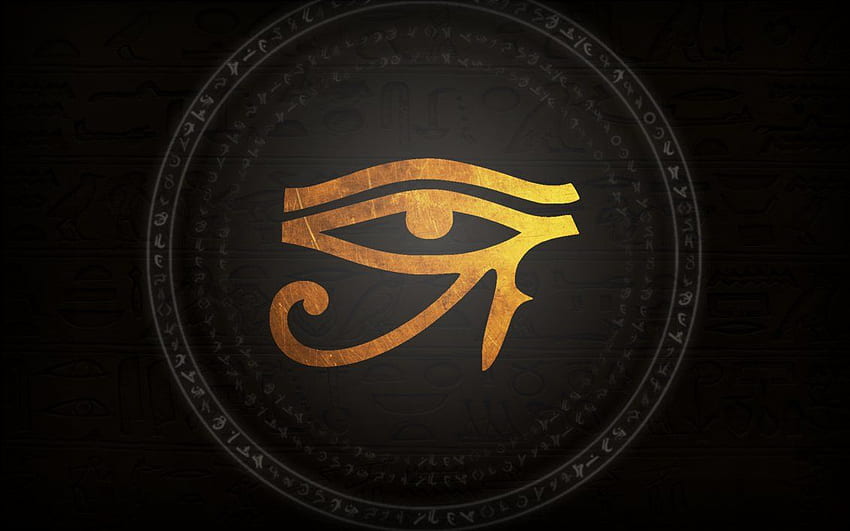 Ojo de Horus, Dioses del Antiguo Egipto fondo de pantalla