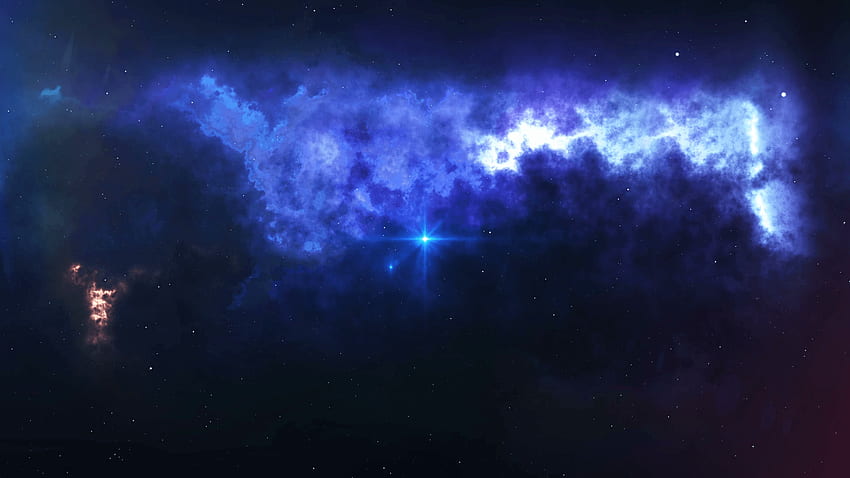 Abstract Big Bang Creation on a beautiful outer space field, Big Bang Explosion HD wallpaper