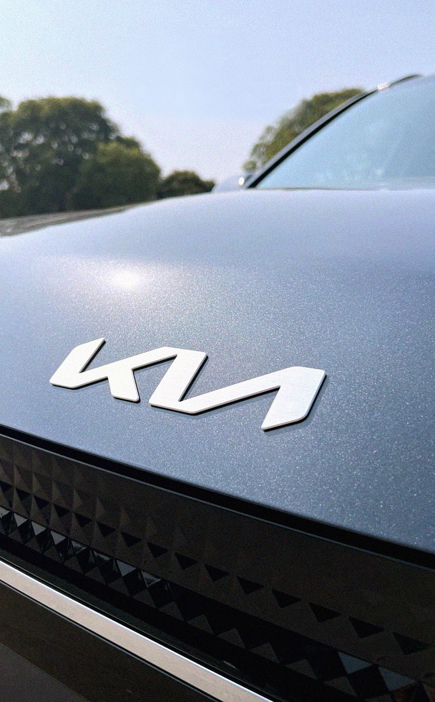 Kia-Logo, persönliches_Luxus_Auto, 7-Sitzer HD-Handy-Hintergrundbild