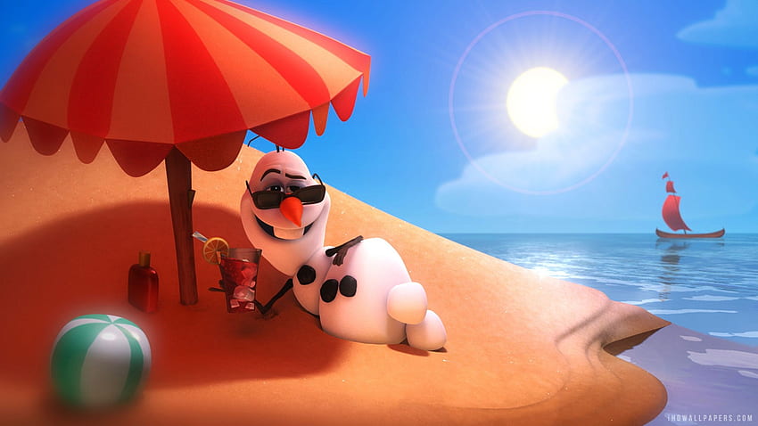 Disney Frozen Olaf i [] untuk , Ponsel & Tablet Anda. Jelajahi Musim Panas Olaf . Olaf , Olaf Beku , Olaf Animasi, Estetika Olaf Wallpaper HD