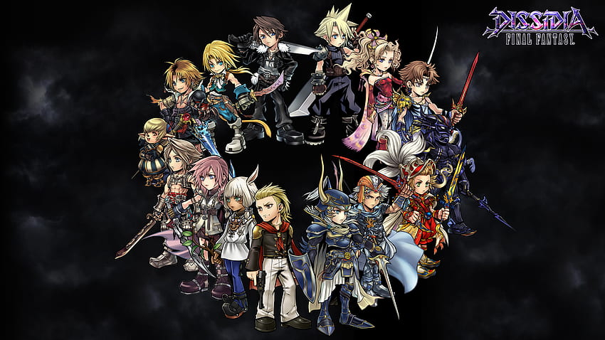 Couldn't find any good quality so I made one, Dissidia HD wallpaper