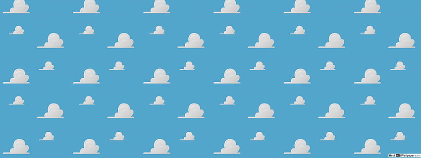 Kertas Dinding Toy Story, Toy Story Cloud Wallpaper HD