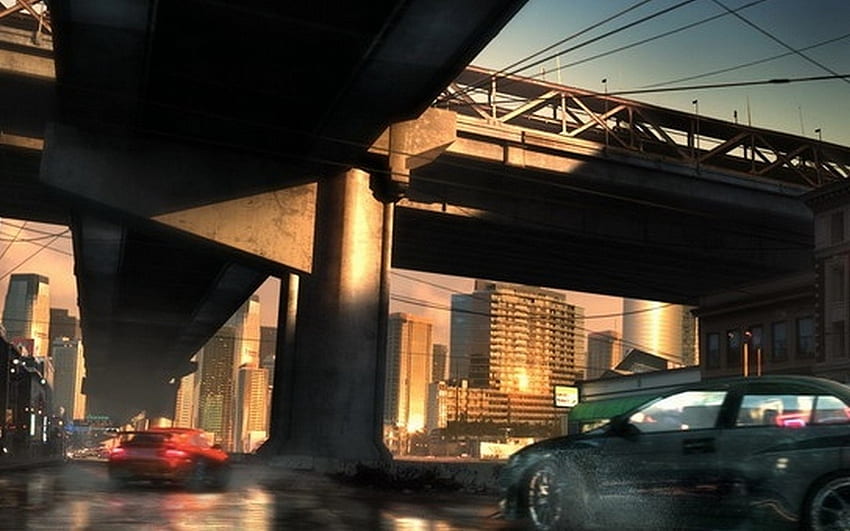 Need For Speed ​​Undercover, besoin de vitesse, course, rapide, jeu, vitesse, jeu ea, voiture de sport Fond d'écran HD