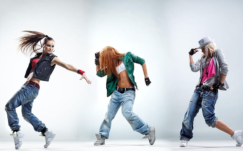 estilo hip hop, mulheres dançando papel de parede HD