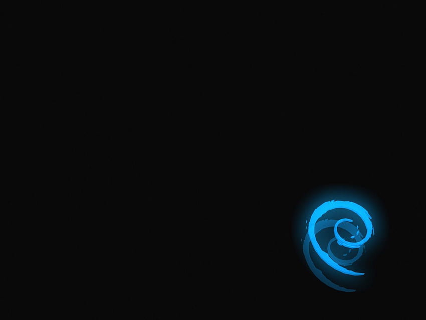 Debian Blue, Debian Dark papel de parede HD