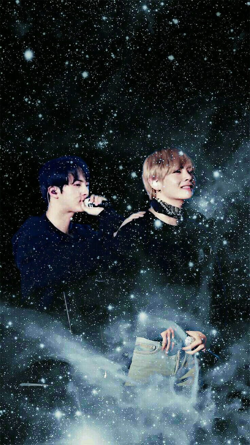 Taejin Wallpaper / Credits to Twitter/BTSBangtanLocks © #Taejin #Taehyung  #Jin #Seokjin | Bts boys, Foto bts, Bts pictures