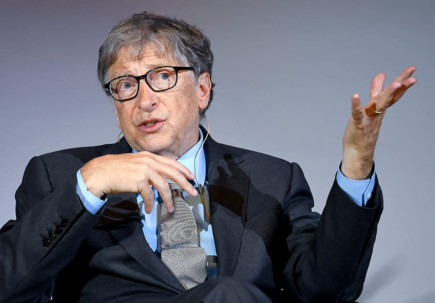 Trump sollte wahrscheinlich wieder in den sozialen Medien sein dürfen, sagt Bill Gates, Bill Gates Quotes HD-Hintergrundbild