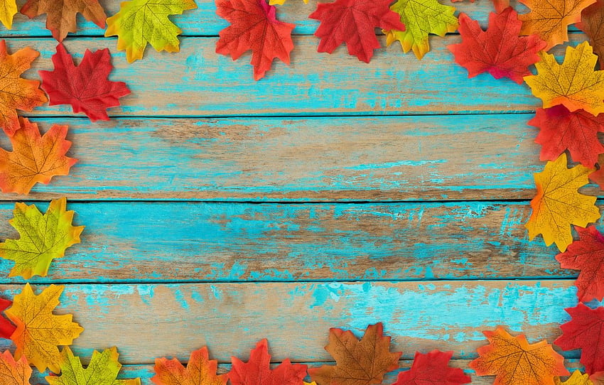 autumn, leaves, background, tree, colorful, vintage, wood, background, autumn, leaves, maple for , section текстуры - HD wallpaper