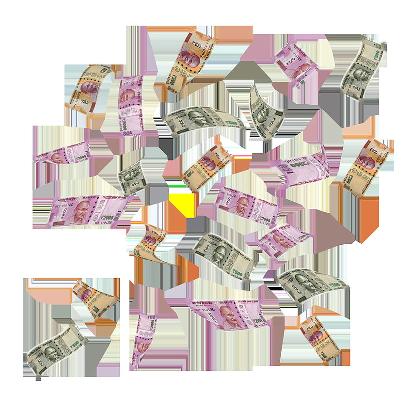 Летящи индийски пари. Фон на лого, Създаване на уебсайт, Синьо небе HD тапет за телефон