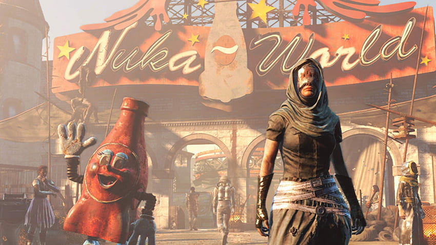 Fallout 4: Nuka World DLC Review: calorías vacías fondo de pantalla