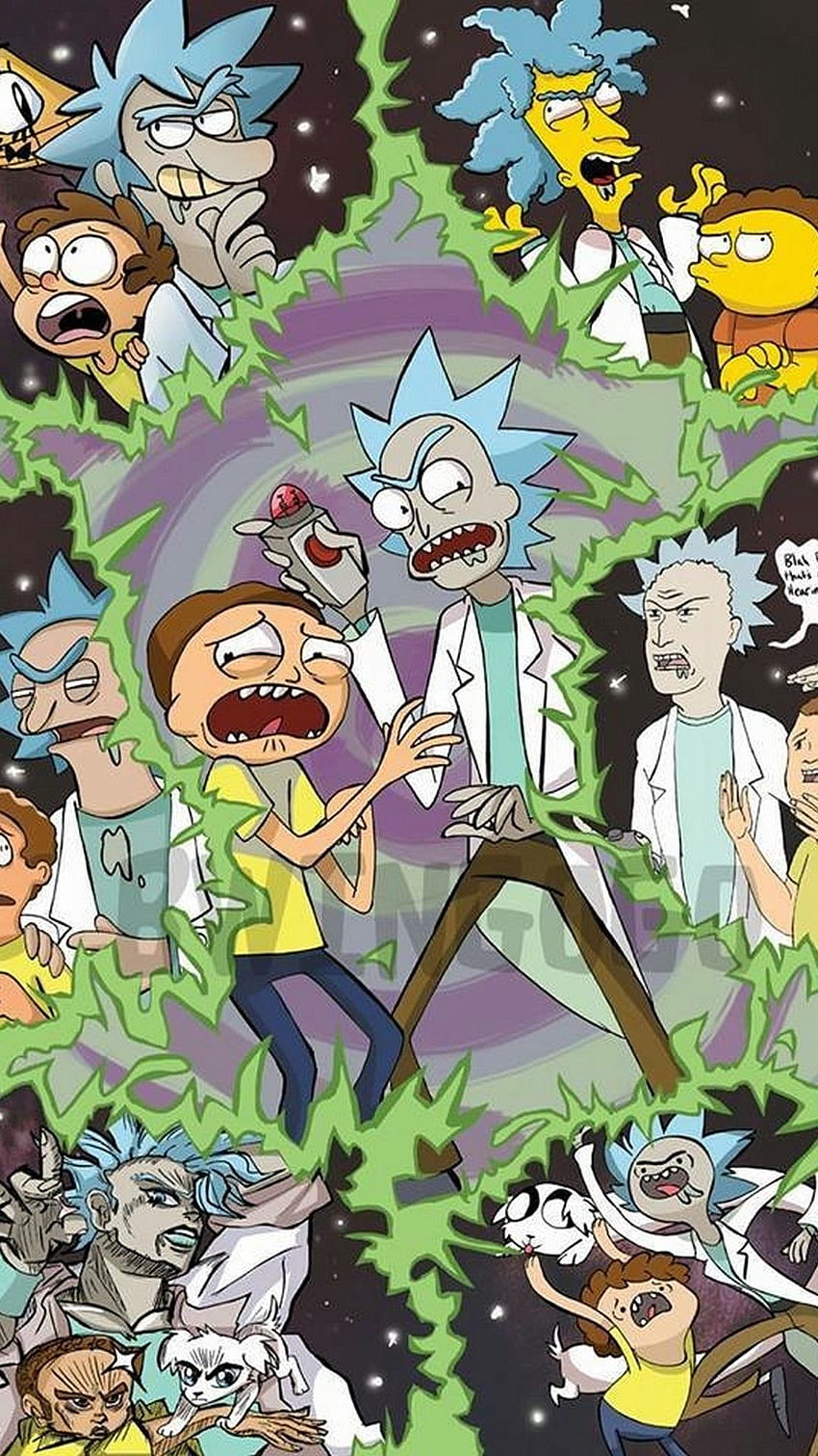 Rick And Morty Cartoon iPhone . iPhone. Rick, Best Rick and Morty HD phone wallpaper