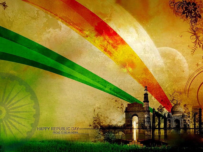 Best Happy Republic Day Creative India, Indian HD wallpaper | Pxfuel