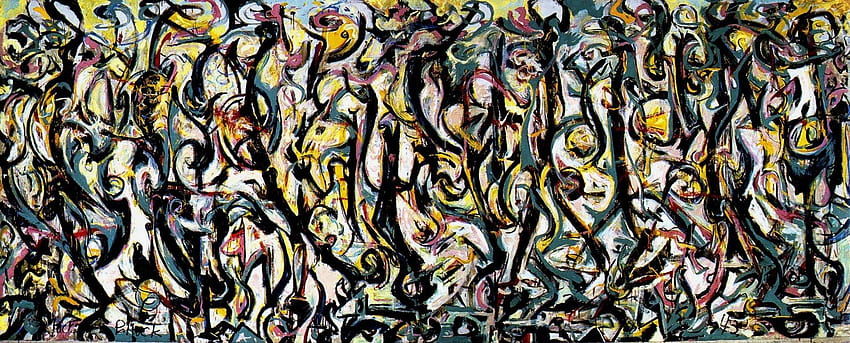 Pollock artwork, Jackson Pollock HD wallpaper