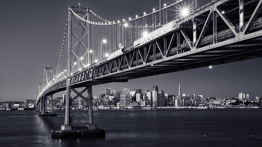 Ponto de Inspeção San Francisco Bay Bridge [] para seu, Celular e Tablet. Explore a Ponte da Baía de São Francisco. San Francisco Bay Bridge, San Francisco, San Francisco preto e branco papel de parede HD