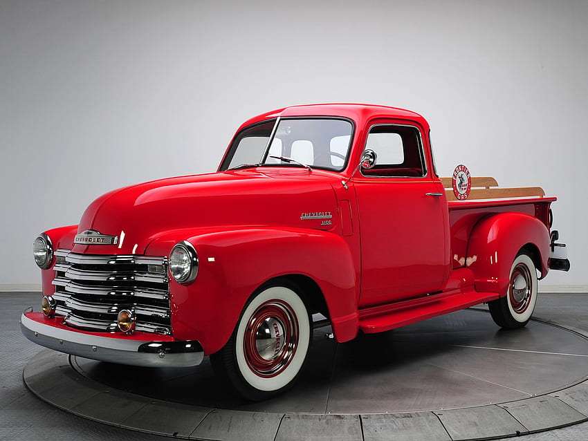 Chevy Pickup. Chevrolet Chevrolet 3100 Pickup HP 3104 1950 . Chevy Trucks, Chevrolet Pickup, Classic Cars Trucks, Vintage Red Truck HD wallpaper
