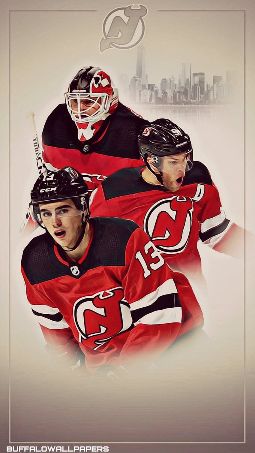 Jordan Santalucia - NHL 2018 iPhone, New Jersey Devils HD phone wallpaper