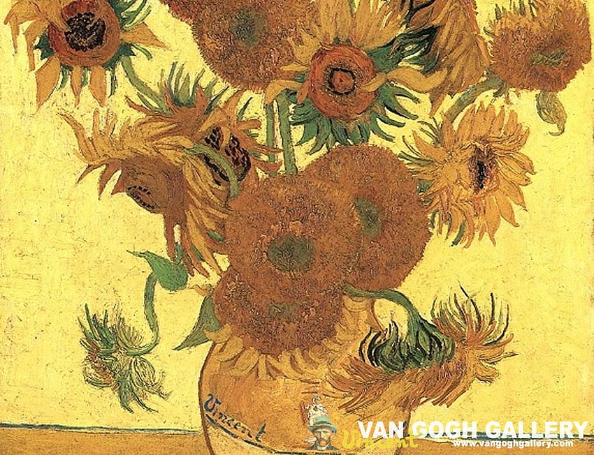 Van Gogh Sunflowers , Sunflowers . Van, Van Gogh Computer HD wallpaper
