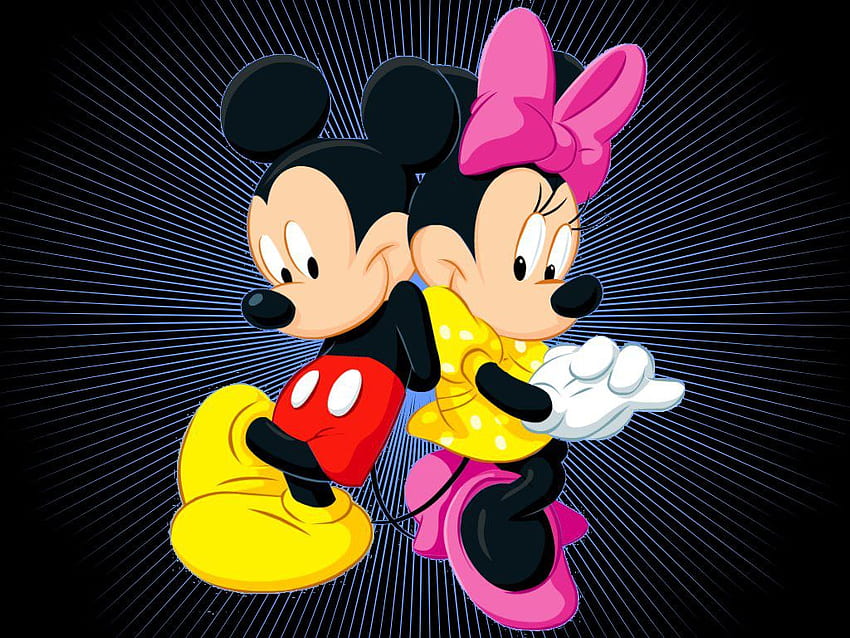 Mickey And Minnie Mouse Are Married In Real Life - Mickey And Minnie - &  Background HD wallpaper | Pxfuel