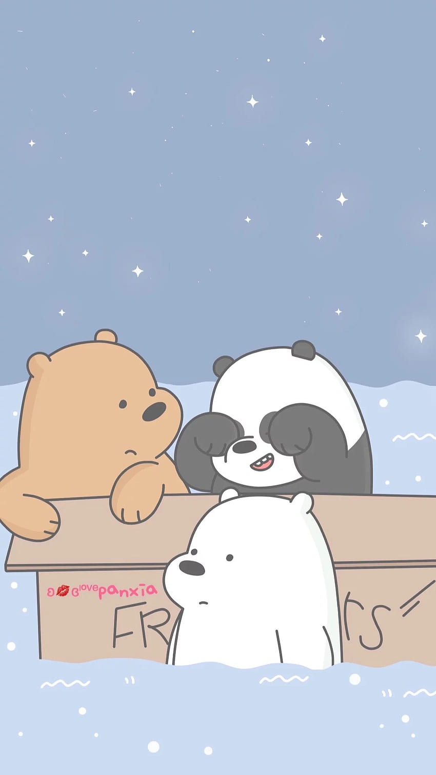 Pin de Nur syafiqah на началния екран. de urso, Papel de parede fofo disney, Papeis de parede fofinhos, Ice Bear Cartoon HD тапет за телефон