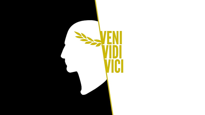 Art, Words, Veni Vidi Vici, Юлий Цезар HD тапет