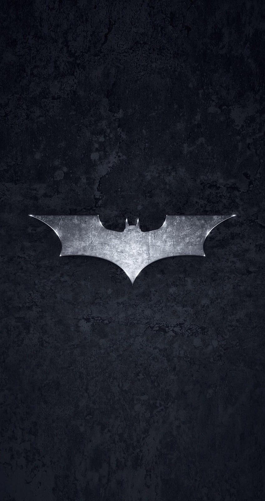 Grungy Batman Kara Şövalye Logosu HD telefon duvar kağıdı