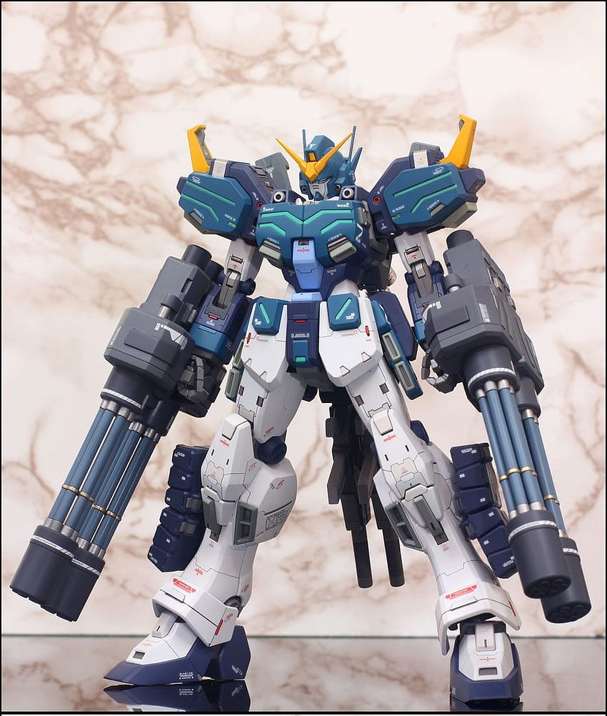Construction personnalisée : MG 1 100 Gundam Heavyarms Custom EW - Kits Gundam Fond d'écran de téléphone HD